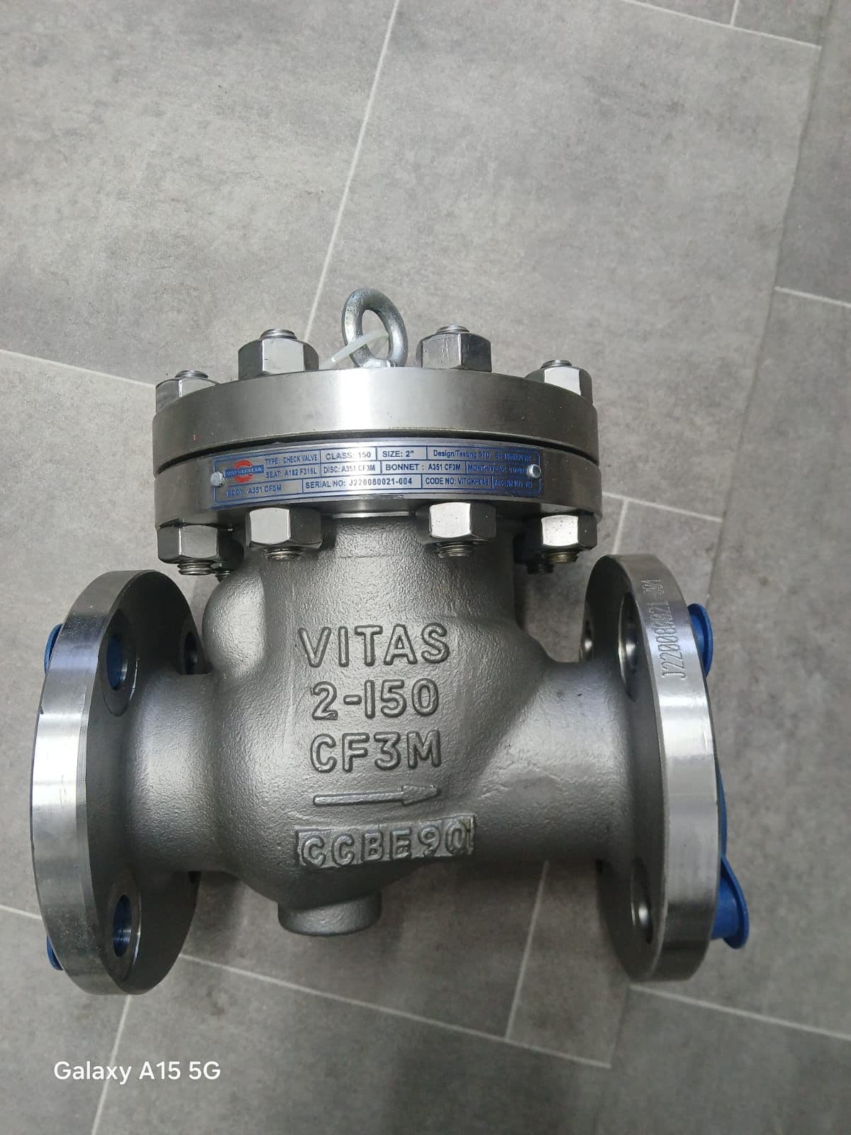 Check Valve - View 1